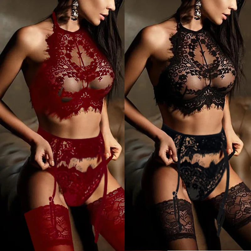 Imogen 3 piece lingerie set